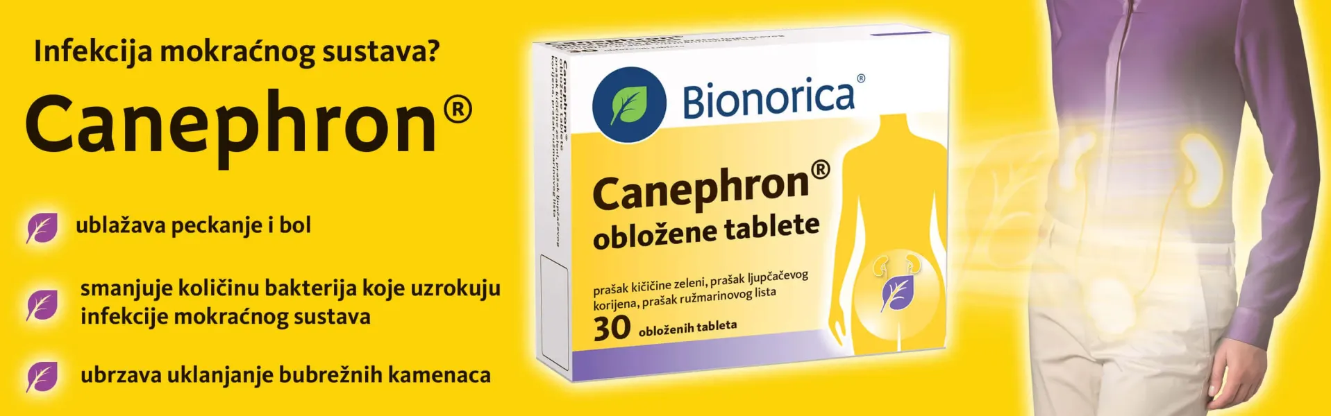 Canephron® obložene tablete